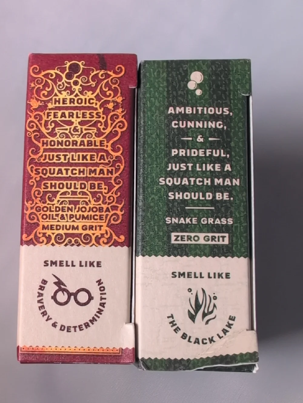 Dr. Squatch 2 Bars of Harry Potter Themed Soap
